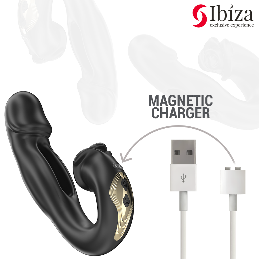 Ibiza Rose Whisper – Dual Stimulator