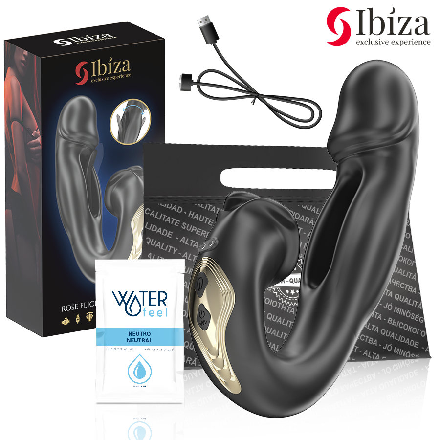 Ibiza Rose Whisper – Dual Stimulator